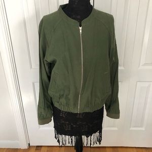 Khaki light weight jacket